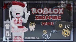 1K Robux shopping spree