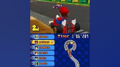 Mario Kart DS Pre-alpha Replica New Footage
