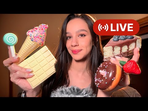ASMR ДЛЯ СНУ😴 Найкращі тригери в прямому ефірі (нерозбірливий шепіт, тапінг, скретчінг, мурашки)