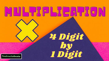 4-digit by 1-digit Standard Algorithm Multiplication - 4.NBT.5- 5.NBT.5