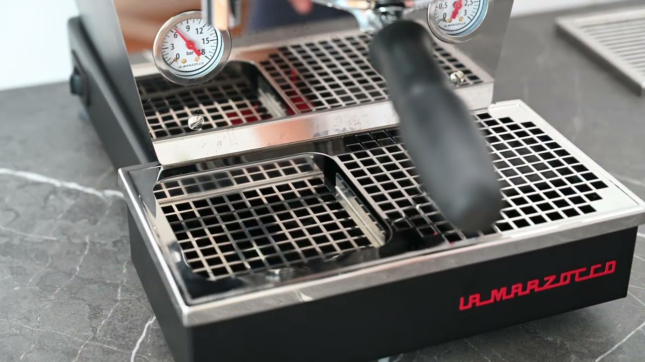 Drip tray with scale mount for the La Marzocco Linea Micra