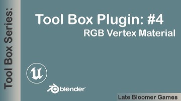 UE5 Toolbox Plugin Series #4 RGB Vertex Material