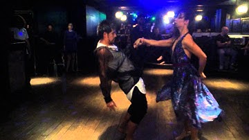 Laísa Souza y Luis Santillan - zouk at grace bar, London