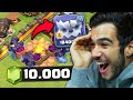 GASTEI 10 MIL GEMAS E UPEI PRO MÁXIMO O YETI NO CLASH OF CLANS!!