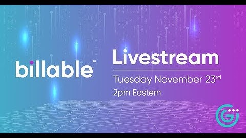ITBOG Livestream Demo  -  Billable / Gradient MSP