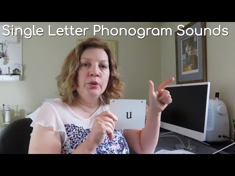 Single Letter Phonogram Sounds | Do you know all the single letter sounds?