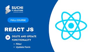 39_Update & Delete Functionality in React: A Complete Guide | React JS Full Course | @suchiit