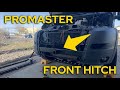 PROMASTER Front Hitch INSTALL for carrying more stuff | Juggernaut USA, Denver Colorado