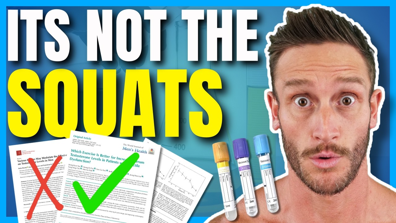 New Studies Prove Exercise Scientists Wrong on Squats Increasing Testosterone (do this instead)