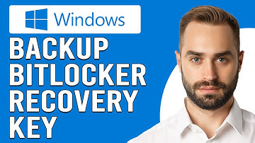 How To Backup BitLocker Recovery Key In Windows (How To Save BitLocker Recovery Key In Windows)