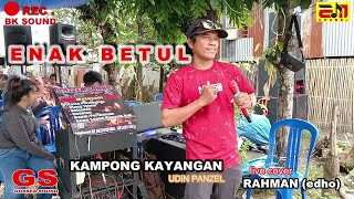 KAMPONG KAYANGAN ( Udin Panzel )_live karaoke _Rahman || bersama GOSSEA SOUND. Pattallassang Bontoa