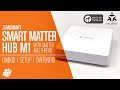 A zigbee hub  with matter  thread the zemismart m1