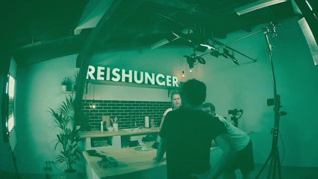 Aufbau der REISHUNGER Showküche