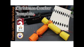 Christmas cracker template with the AlgoLaser & Lightburn
