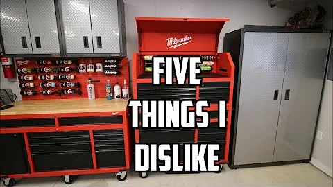5 Things I Dislike About My 46" Milwaukee Tool Chest