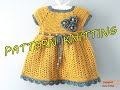 Crochet baby dress baby girl clothes crochet pattern pdf  designer elena mitchell