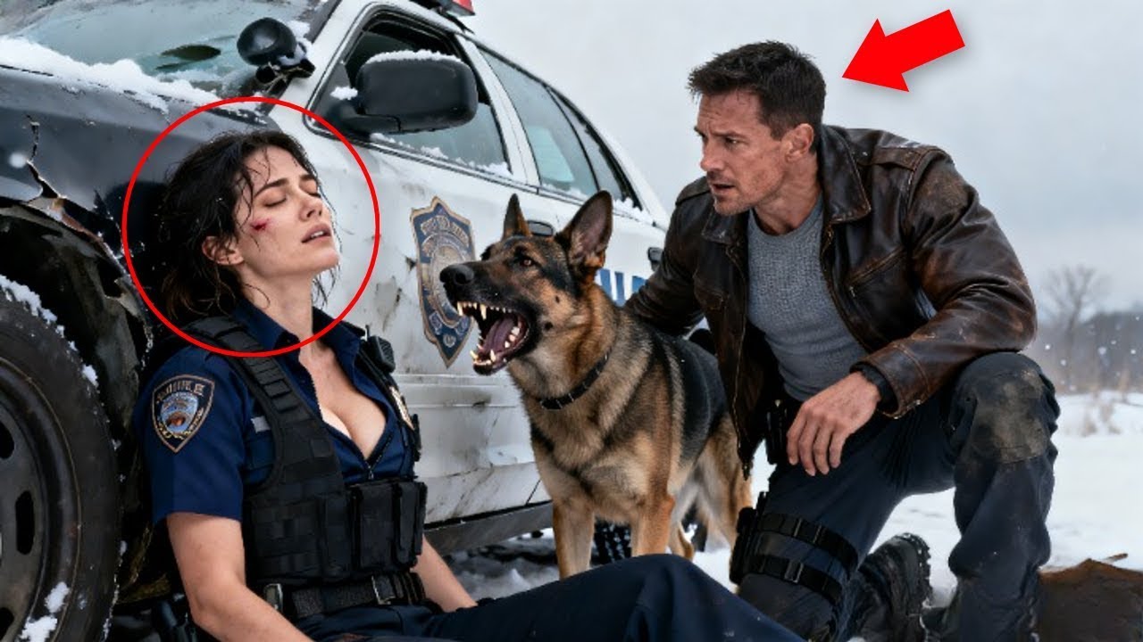 Single Dad Found A Cop Frozen And Dying — What He And His Dog Did Amazed Police Nationwide