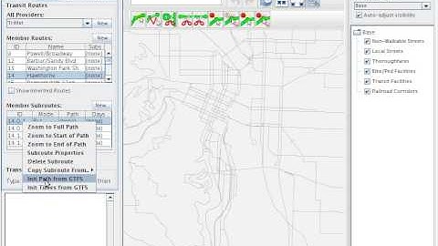Import from GTFS Example