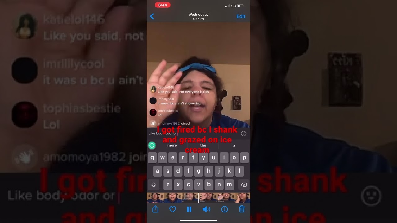 Why Tophia Slydell got Fired from Dunkin Donuts in Albuquerque, NM “grazing” all shift and stinking.