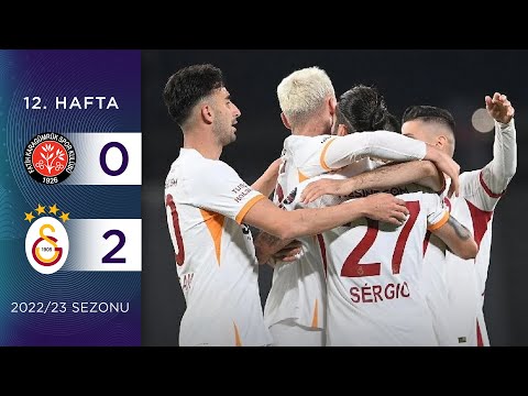 VavaCars Fatih Karagümrük (0-2) Galatasaray | 12. Hafta - 2022/23