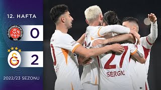 VavaCars Fatih Karagümrük (0-2) Galatasaray | 12. Hafta - 2022/23