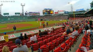 Fenway Park  Boston Ma  Field Box 26 Row K Seats 12