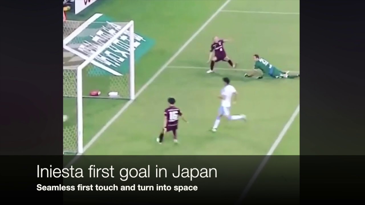 VIDEO: Andres Iniesta scores incredible first goal in Japanese football for Vissel  Kobe - Eurosport