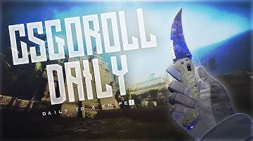 CSGORoll | Daily Cases to a Knife [Day 7]  🎲 GIVEAWAY IN COMMENTS