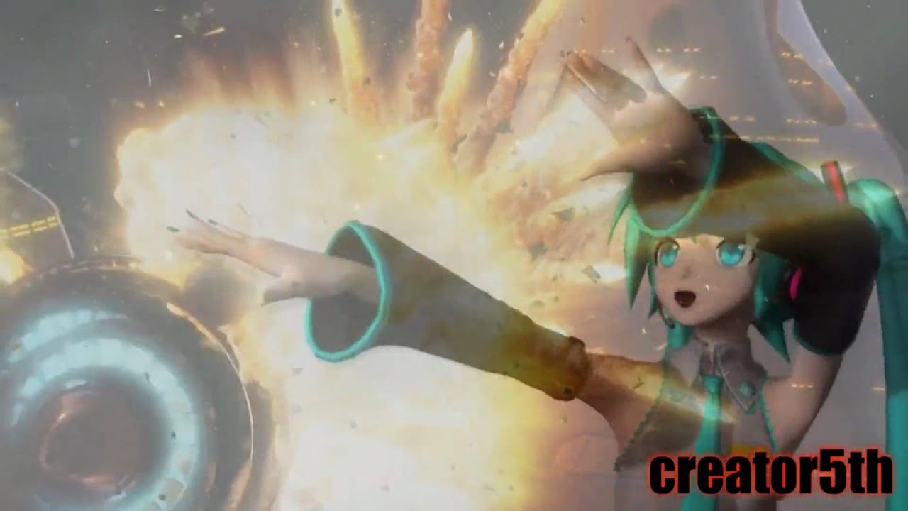 sonic and miku (vocaloid and sega) Caramelldansen English Version