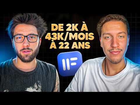 Mathéo passe de 2k à 43'000€ par mois en 5 mois !