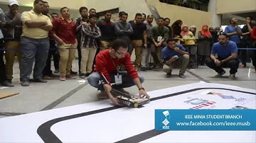 IEEE Minia SB : wam robot @line follower phase 1