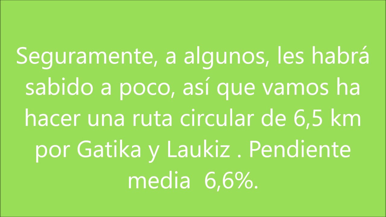 Gorliz a Butron. Ruta circular por Gatika y Laukiz