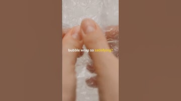 Why Is Popping Bubble Wrap So Satisfying ? #scientificcuriosity  #amazingfacts @MindCurio-en