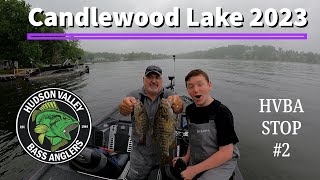 Surprise 5 lb'r on a RAINY Candlewood Lake HVBA // #2 23