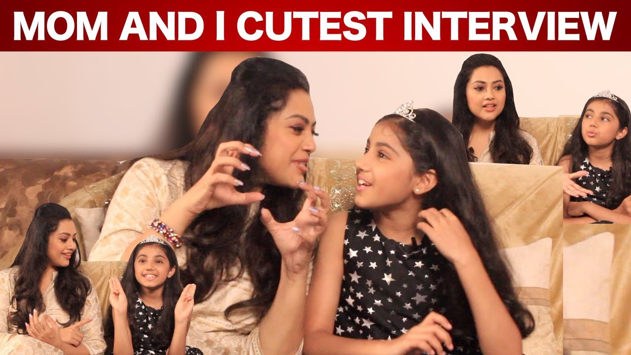 நான் Phone Use பண்றது அம்மாக்கு பிடிக்காது - Meena And Her Daughter Nainika Funny Interview