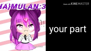 {Fake collab}Love Sugar(Gacha meme) ~enjoy~ qwq (read description)