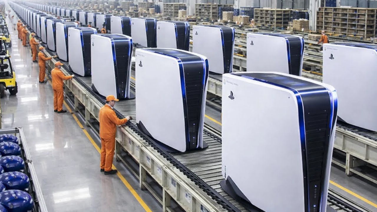 Inside a PS5 Manufacturing Factory: From PCB Assembly to Boxed Console