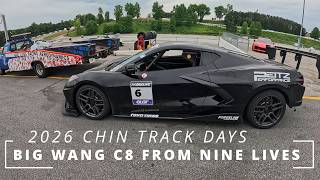 Taking on Road Atlanta With Help of Nine Lives and Carbon Mega Wang on my C8 Race Car!