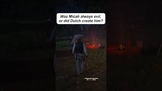 Micah Bell: Evil by Nature or Dutch’s Creation #rdr2 #pcgames
