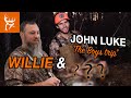 Willie and john luke  deer hunting goes hog wild  boys trip part 13