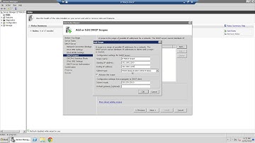 Microsoft Exam 70-642: DHCP and Server 2008 R2