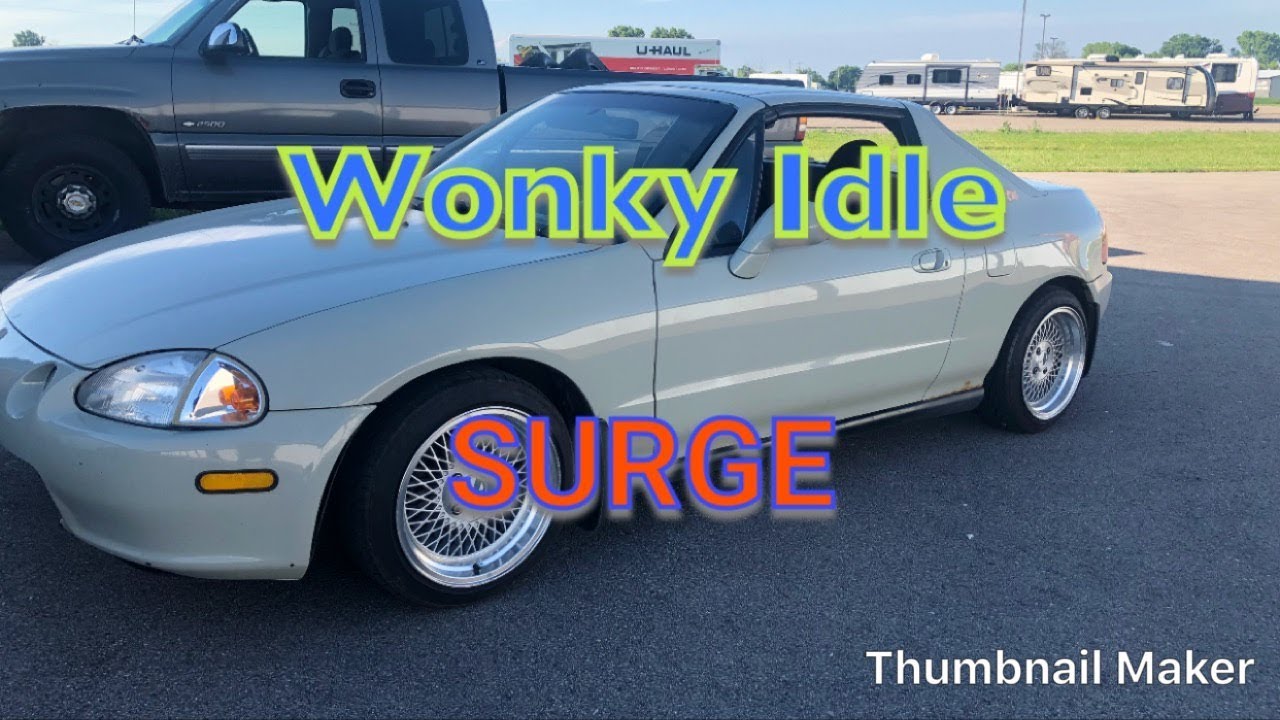 Honda Del Sol Idle Issues. Surging, High Idle Etc. Rambling Blah
