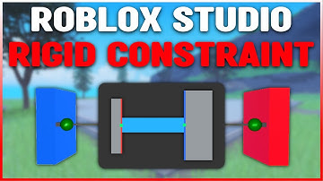 How to use the NEW RIGID PHYSICS CONSTRAINT in ROBLOX STUDIO!