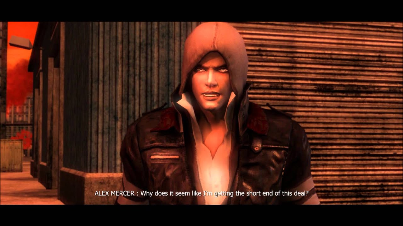 Prototype - Story Cutscenes part 3 of 3 Alex Pushes Against Everything