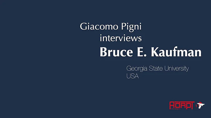 #GTL2019 - Interview with Bruce E. Kaufman
