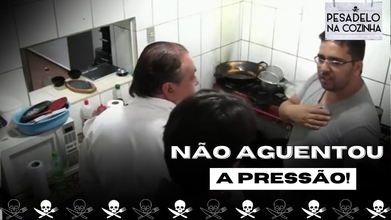 Chef passa mal e Jacquin é obrigado a mandar clientes embora do restaurante | Pesadelo na Cozinha