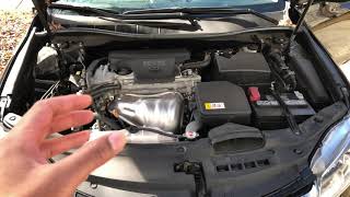 TOYOTA CAMRY - CHECK OIL - HOW TO