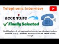 Accenture Automation Testing Interview Experience | Real Time Interview Questions and Answers