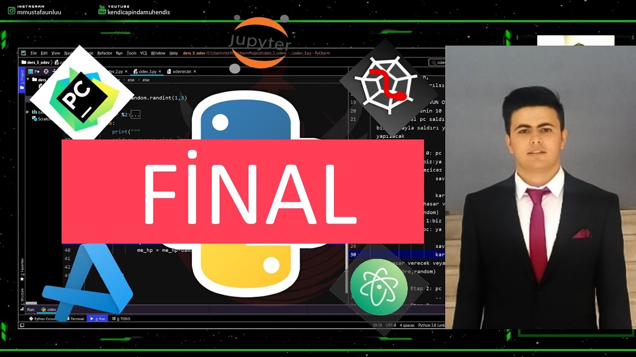 Python Eğitim Serisi #17 - Modüller ve Paketler (Bölüm-2) --THE END--