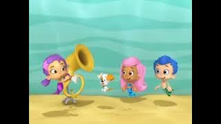 Bubble Guppies Gil thinks something stuck in the tuba